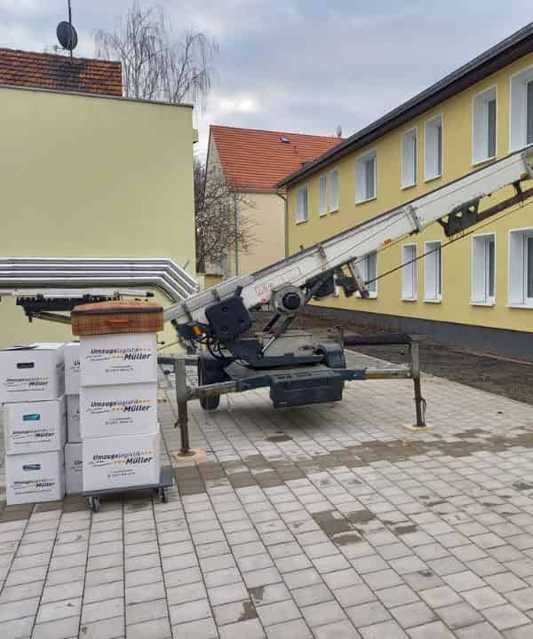 Möbellift in Bremerhaven Familienumzug